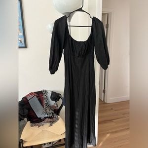 DISSH Linen Maxi Dress